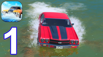 Car Gear Rushing - Gameplay Walkthrough Part 1 Level 1 - 2 (Android, iOS)