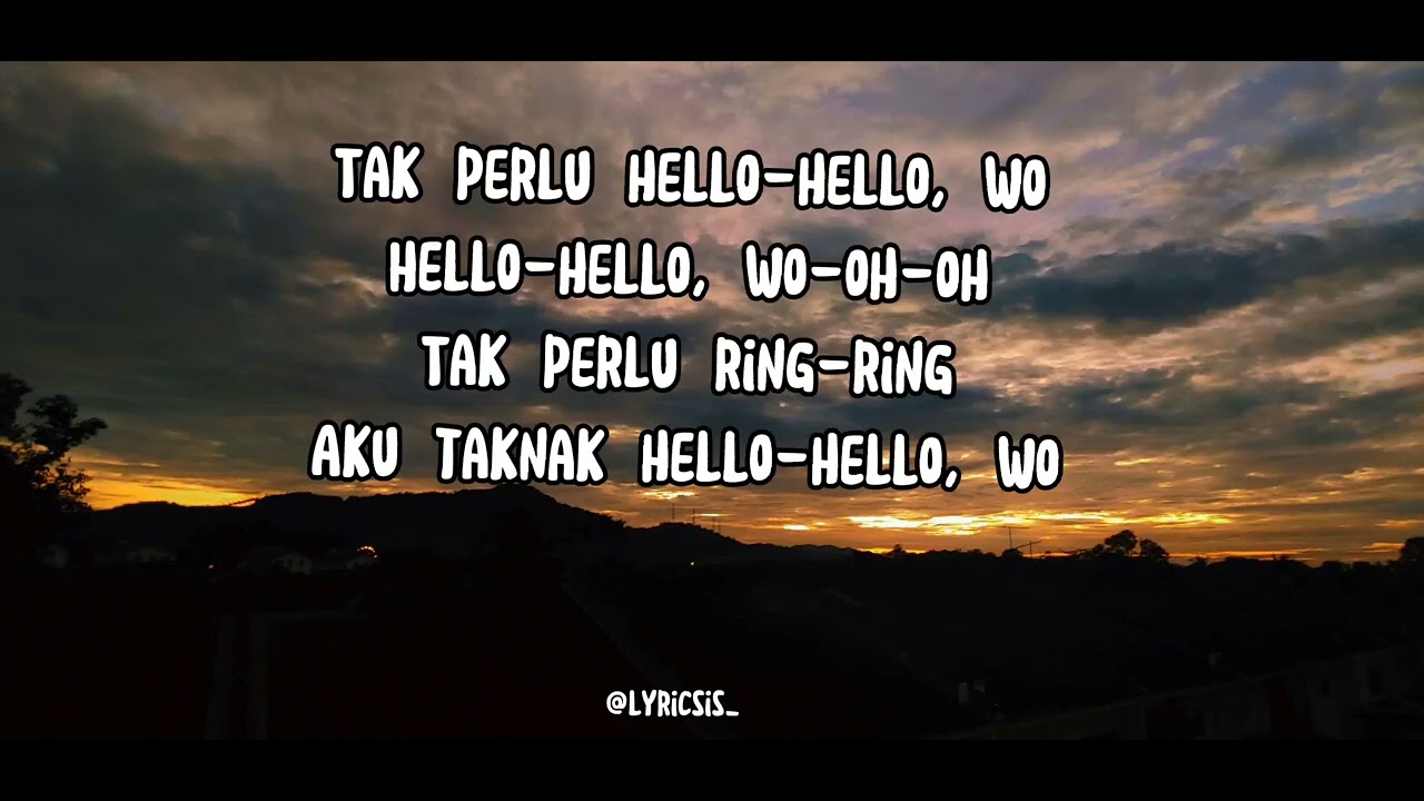 RING RING (LYRICS / LIRIK) - LUQMAN PODOLSKI