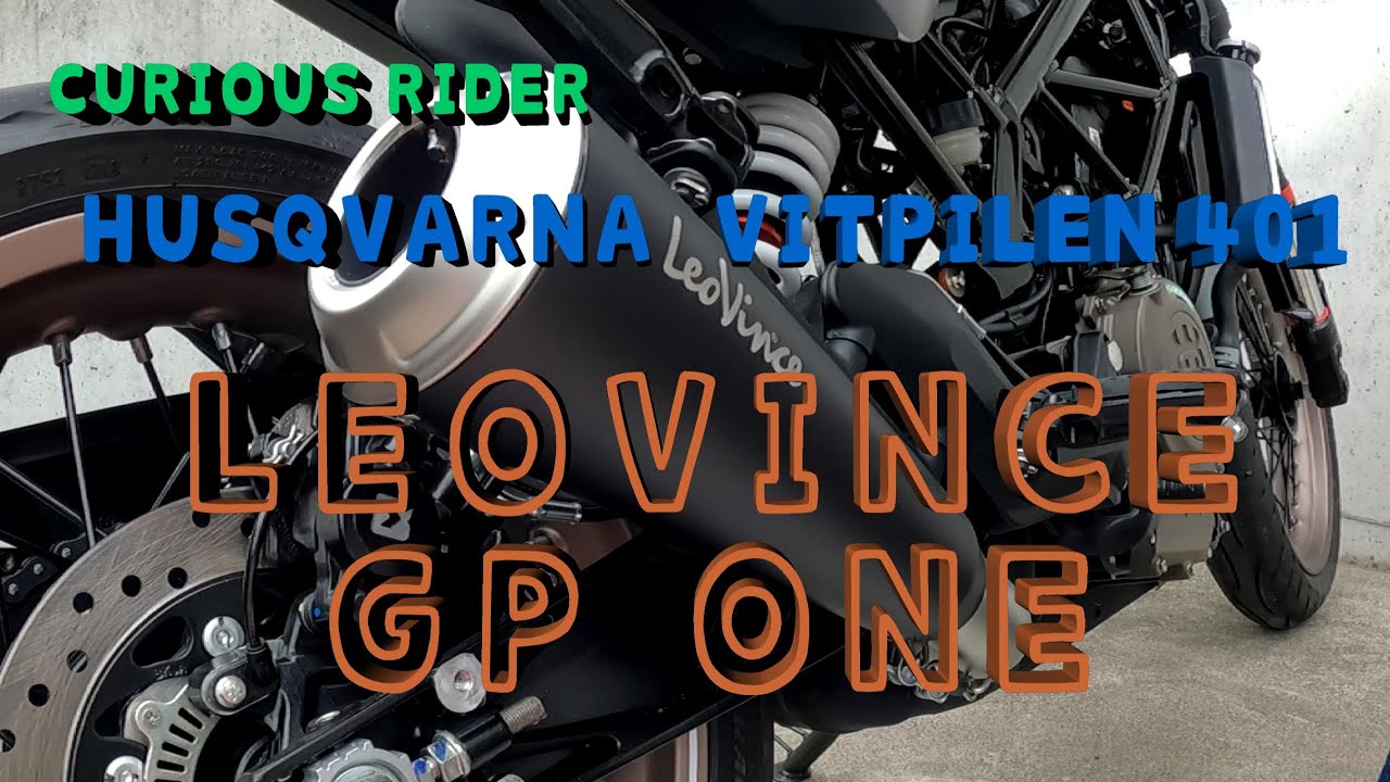 Vitpilen 401 LEOVINCE GP ONE ノーマルとの比較 - YouTube
