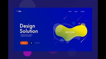 Website UI Design in Adobe XD - Speed Art Tutorial - 30 Day UI Challenge