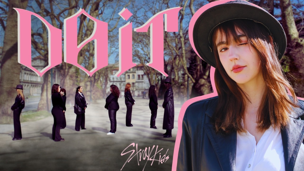 Real Deal dance crew performing a K-Pop in Public cover of Stray Kids' 'Do It' in an urban setting.