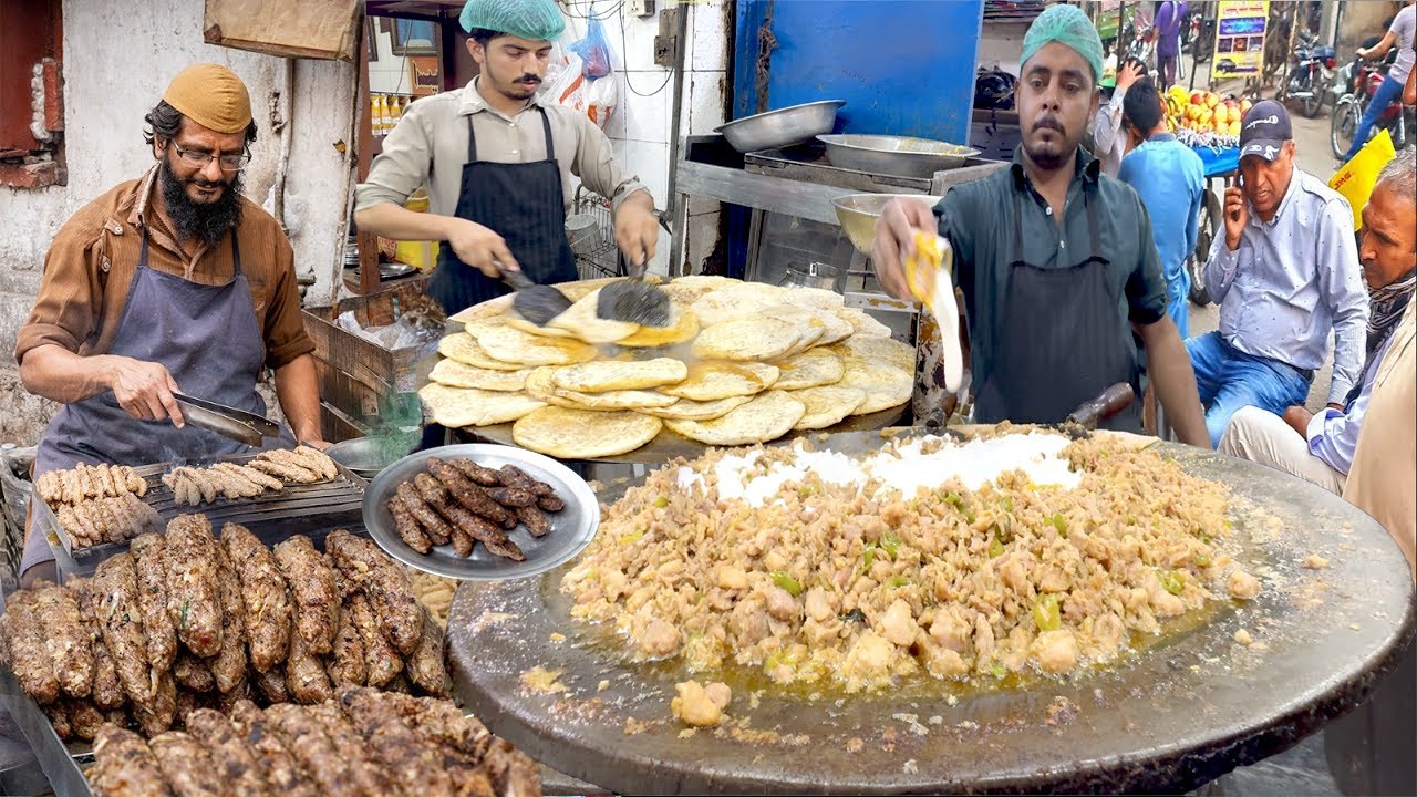 TOP VIRAL STREET FOOD IN LAHORE | BEST VIRAL PAKISTANI STREET FOOD VIDEOS COLLECTION