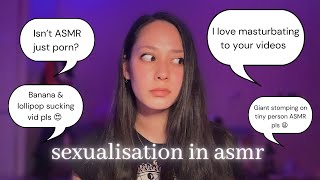 ASMRTISTS AREN'T PORN STARS. || sexualisation in the asmr ...