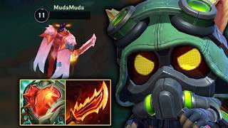 This NEW Teemo Build DESTROYS Garen! OP Baron Lane