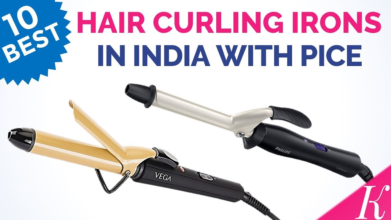 Top 10 Hair Curling Irons Rs. 200 Onwards | Best Hair Curler in India with  Price - YouTube
