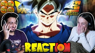 ULTRA INSTINCT!!! Dragon Ball Super Episodes 107-110 REACTION!