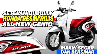 SETELAH DI BULLY HONDA RESMI RILIS ALL NEW GENIO 2024 MAKIN SEGAR DAN BERSINAR