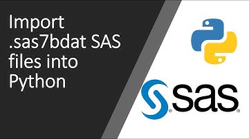 Import SAS (sas7bdat) files into Python