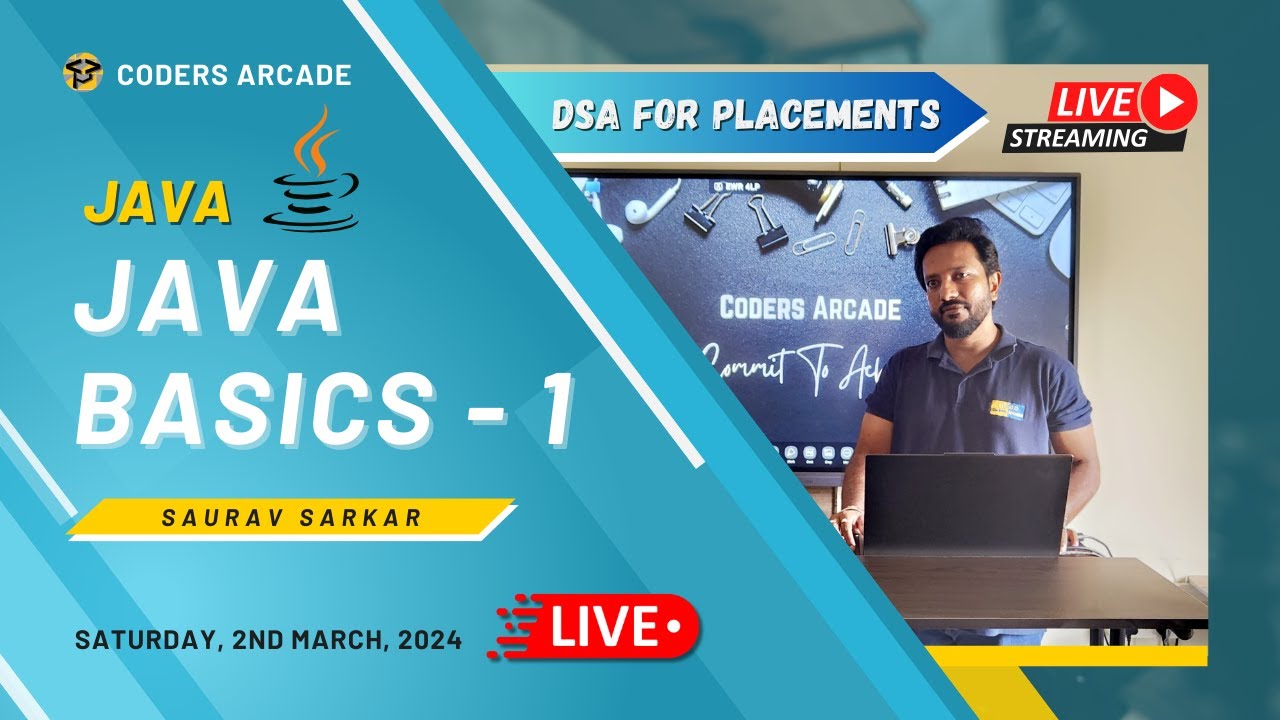 Java Beginner To Advanced Tutorial Live Session 1 YouTube Java beginner to advanced tutorial live session 1 youtube