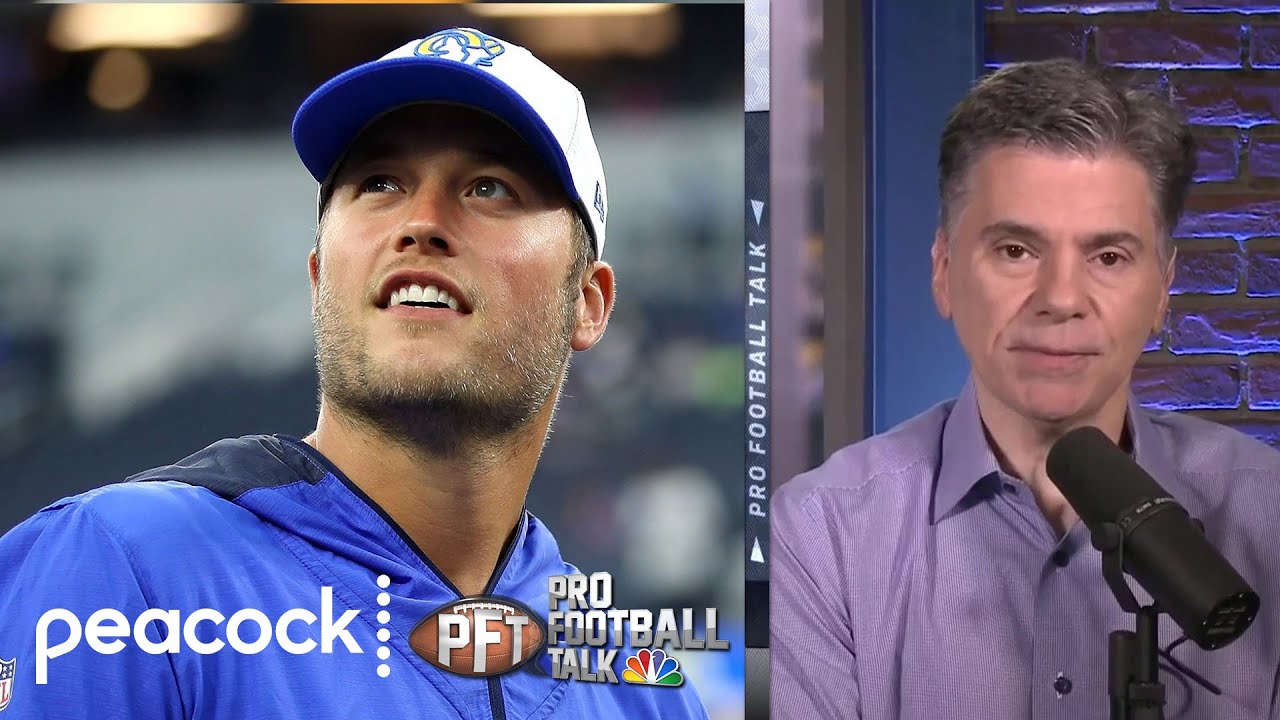 How much will Matthew Stafford improve Los Angeles Rams' offense? | Pro Football Talk | NBC Sports