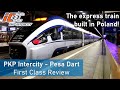 The PKP InterCity ED161 'Pesa Dart' - First Class Review (Łódź to Warszawa)