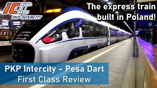 The PKP InterCity ED161 Pesa Dart - First Class Review (Łódź to Warszawa)