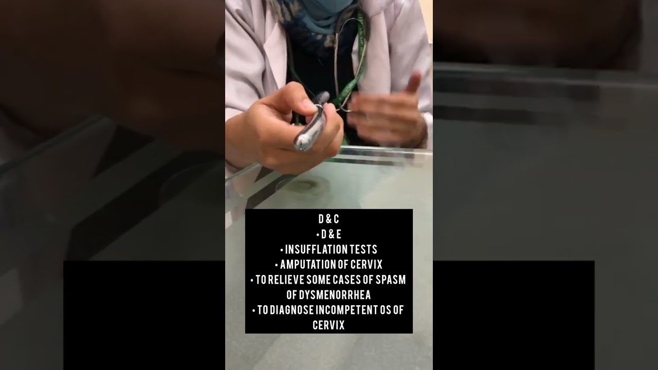 Gynae Obs Instruments- Hegars Cervical Dilator