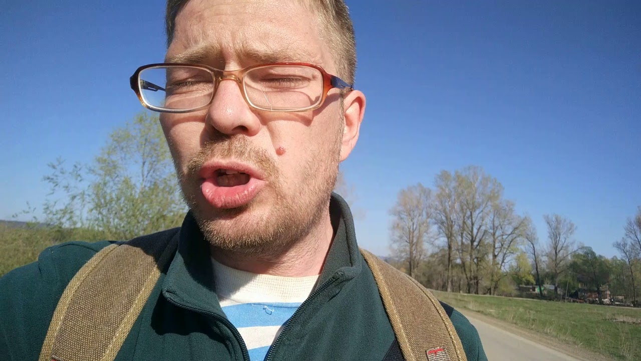 Переход границы с Башкирией. - YouTube