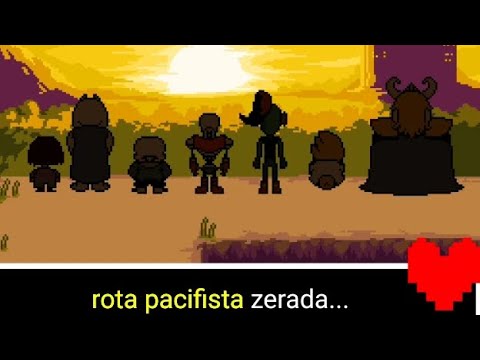 Zerando a rota pasifista - Undertale
