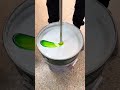 Watch the Color Evenly Spread Through White Paint 🌀 Satisfying
