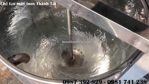 Nồi nấu cánh khuấy 200l , Nồi nấu và đánh nhiễn nguyên liệu