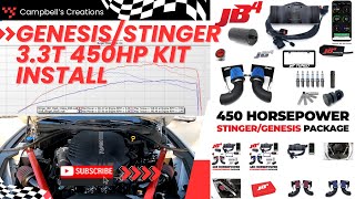 BMS 450HP Install on Stinger/Genesis G70 3.3T (Intakes, Sparkplugs, JB4, Catch Can) IN DEPTH INSTALL