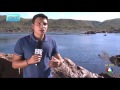 VÍDEO DO DIA / Reportagem do Balanço Geral mostra local onde ator mergulhou
