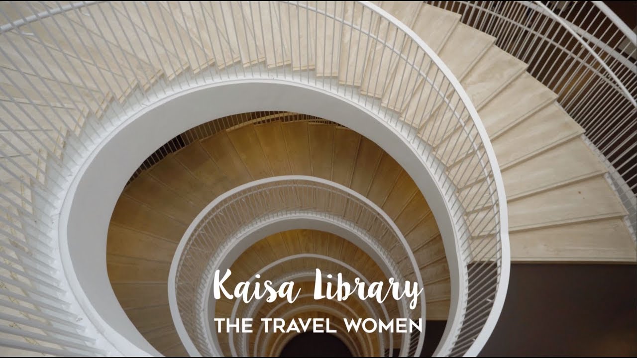 Helsinki Kaisa University Library Architecture Tour