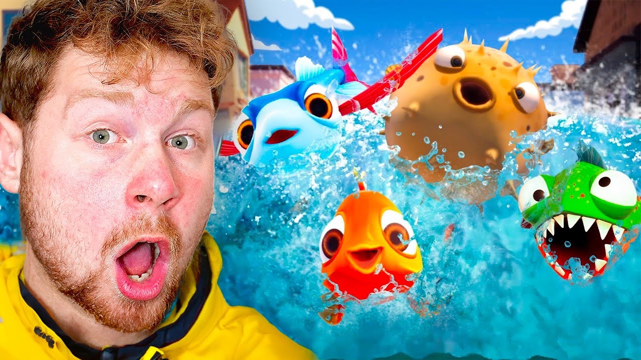 BYL JSEM UVĚZNĚN JAKO RYBA V AKVÁRKU 24 HODIN!