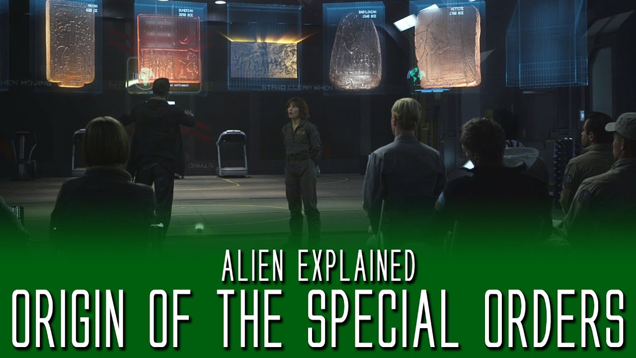 Origin of the Special Orders and thier Purpose - Alien Explained - YouTube