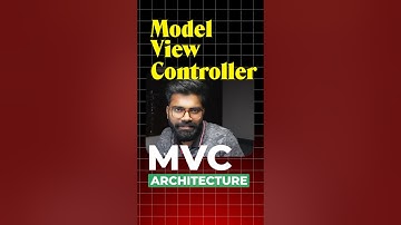 ✅ MVC Architecture 🔥 #programming #coding