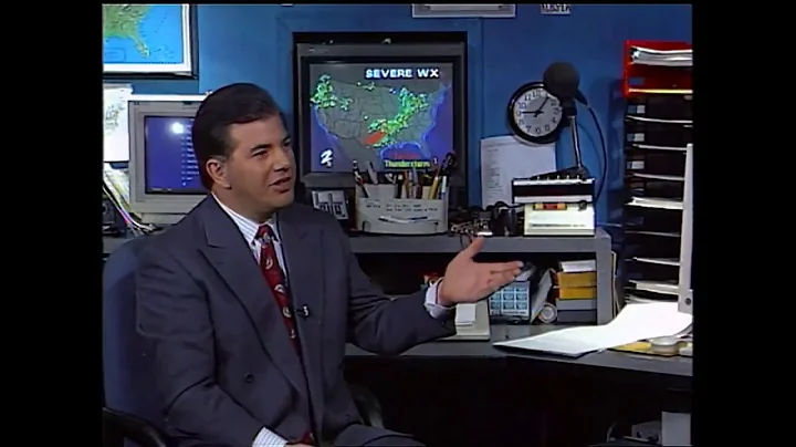 How did Jerry Taft become a TV weatherman?
