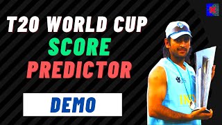 T20 World Cup Cricket Score Prediction | Project Demo | Machine Learning Project screenshot 4