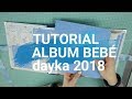 TUTORIAL álbum de fotos primer año bebé dayka 2018