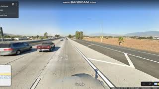 Interstate 10 - California Exits 81 To 72 Westbound