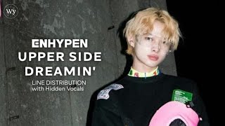 ENHYPEN (엔하이픈) - Upper Side Dreamin' ~ Line Distribution with Hidden Vocals (Updated)