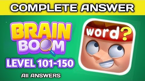 BrainBoom 💥 level 101-150 all answers 🎮 #brainboom