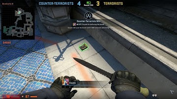 CS GO Bomb defuse on 0.000 !!!