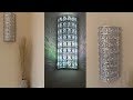 Wall Decorating Ideas|| Crystal Wall Sconces || Inexpensive and Easy