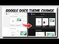 How to Enable Dark Mode in Google Docs | How to Change Google Docs Background Theme Color to Dark