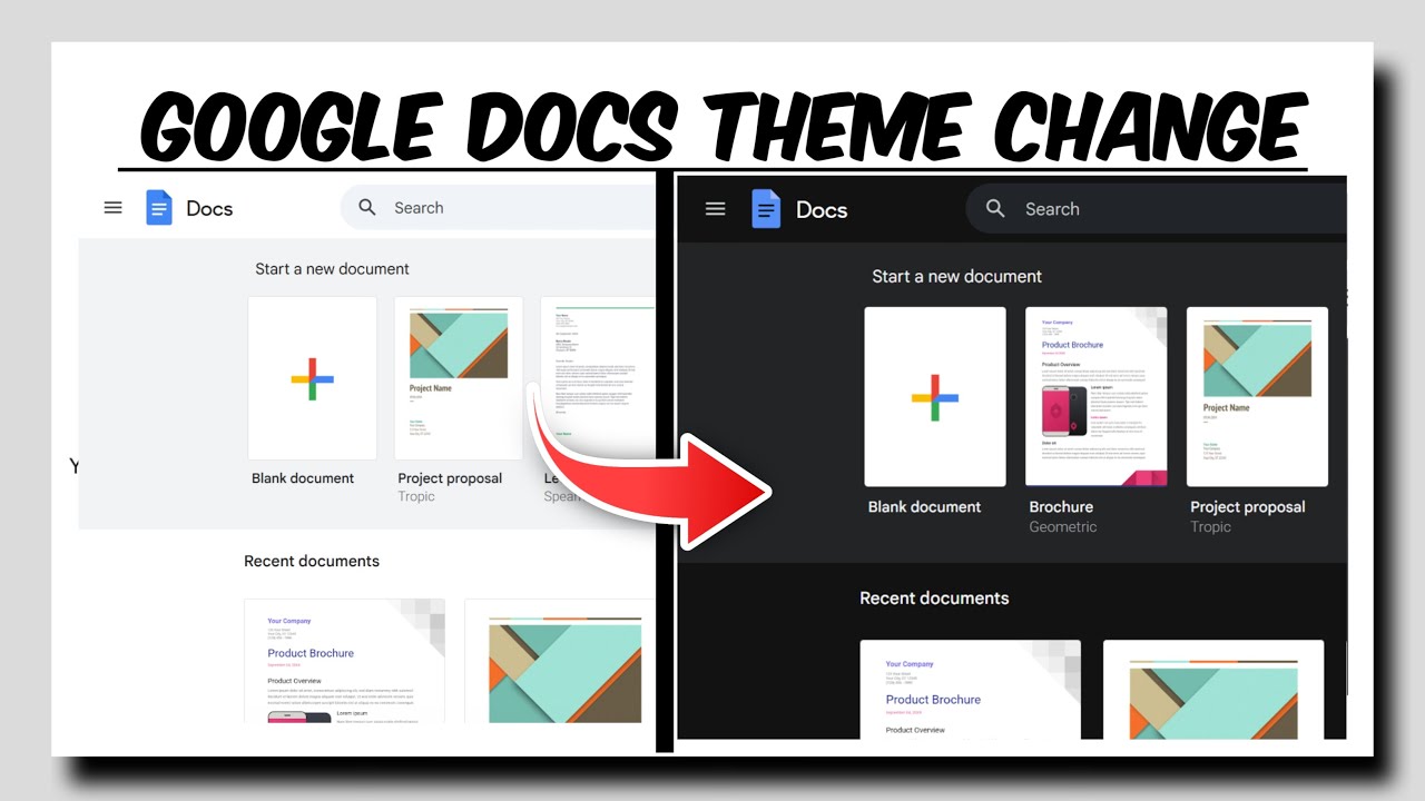 How to Enable Dark Mode in Google Docs | How to Change Google Docs ...