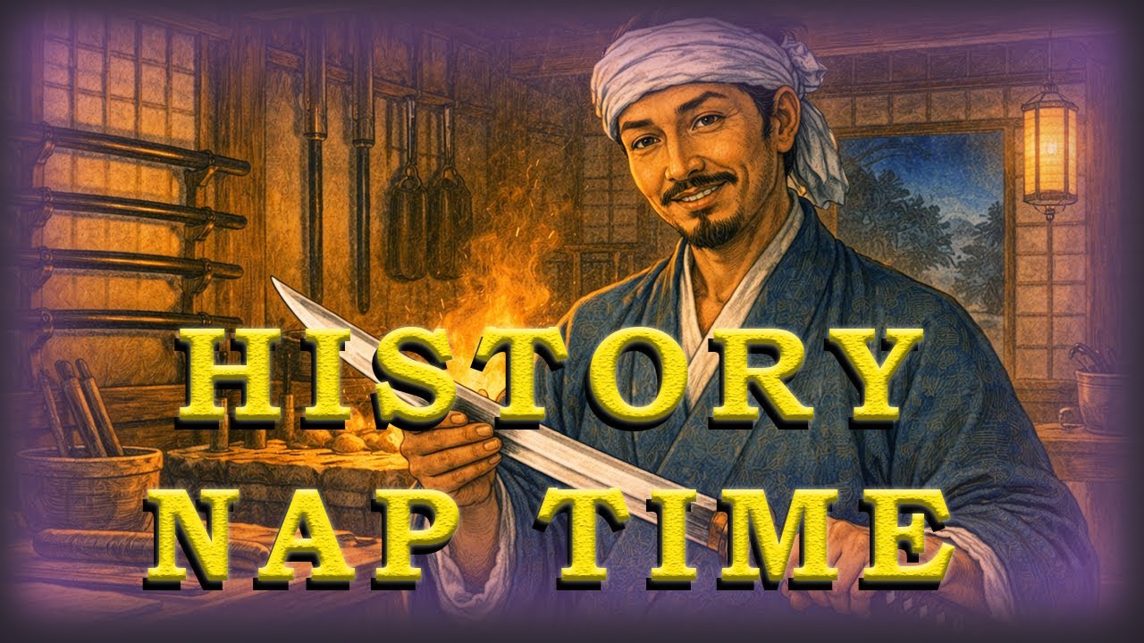 Forging a Katana Sword, from Ore to Polished Steel | Boring History for Sleep