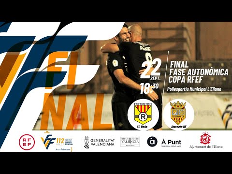 🔴Final Copa RFEF - Fase Autonómica ➙ CD Roda 🆚Atzeneta UE