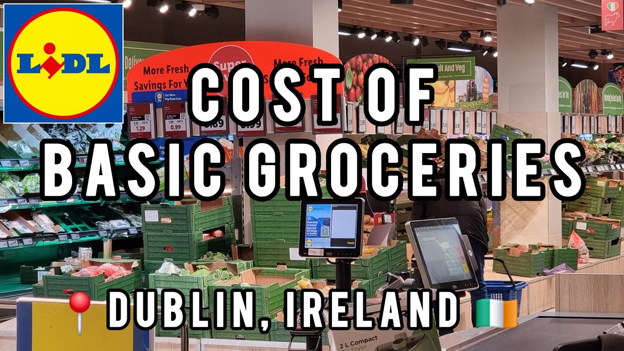 Сколько стоят продукты питания в Ирландии? Цены на продукты в LIDL.