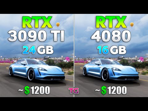 RTX 4080 vs RTX 3090 Ti - Test in 8 Games