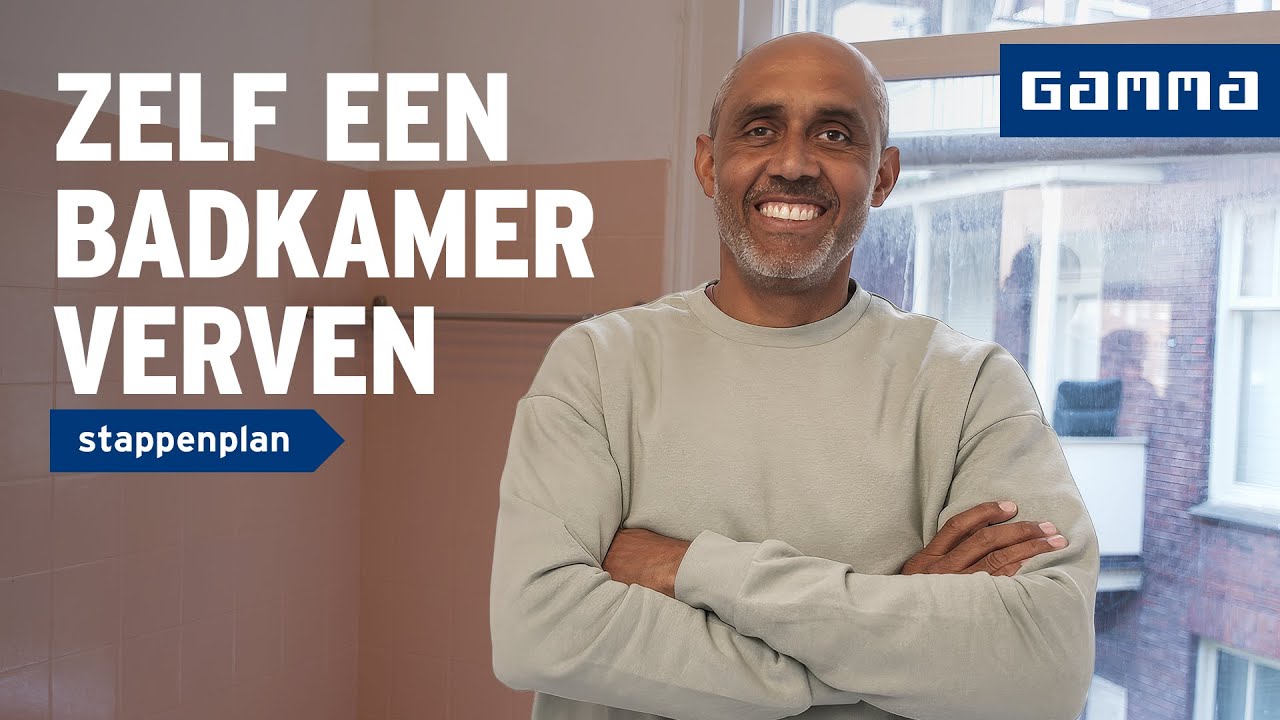Badkamer verven: zo verf je jouw badkamer muren, tegels en plafond | GAMMA