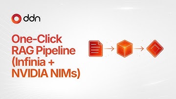 DDN One-Click RAG Pipeline Demo: DDN Infinia & NVIDA NIMs