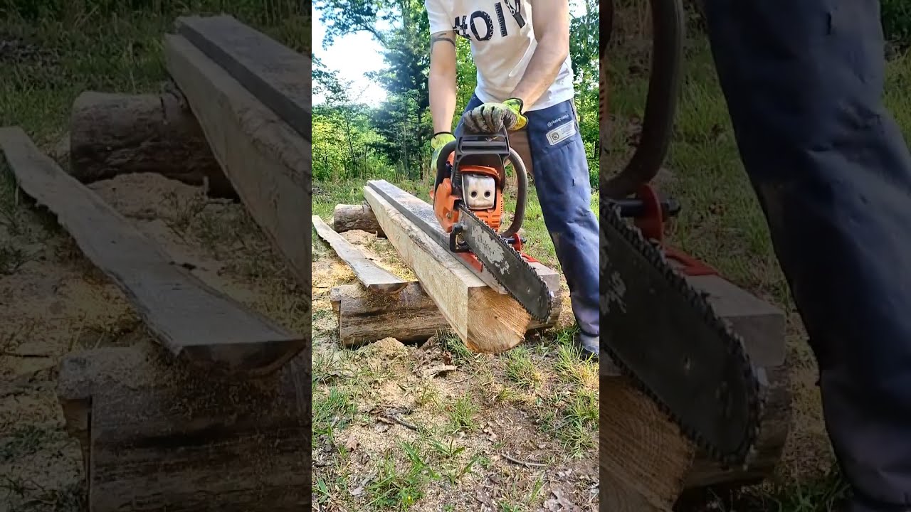 Chainsaw Mill On Sassafras-Second Edge-Part 7
