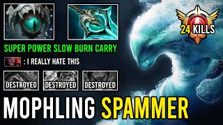 Amazing Play Max Level 30 Grandmaster Tier Morphling Super Slow Burn Disperser + Eye of Skadi Dota 2