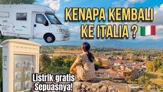 SAMPAI ITALIA TERNYATA LISTRIK UNTUK CAMPERVAN GRATIS SEPUASNYA #72