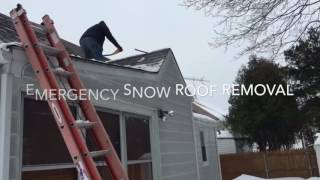 ROOF SNOW REMOVAL PLAINVILLE MA / KAC CONST. (617)544-5084