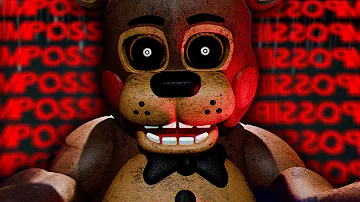 BEATING THE IMPOSSIBLE FNAF 2 FREE ROAM