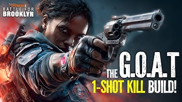 The Division 2 G.O.A.T Build: One-Shot Kills & 18.6M Pistol Damage! (Solo + Group)