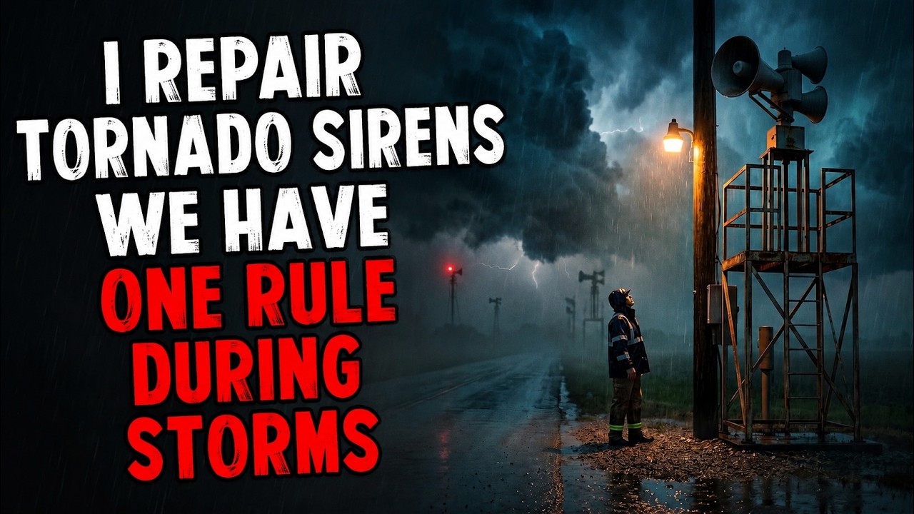 I Repair Tornado Sirens We Have One Rule During Storms - YouTube